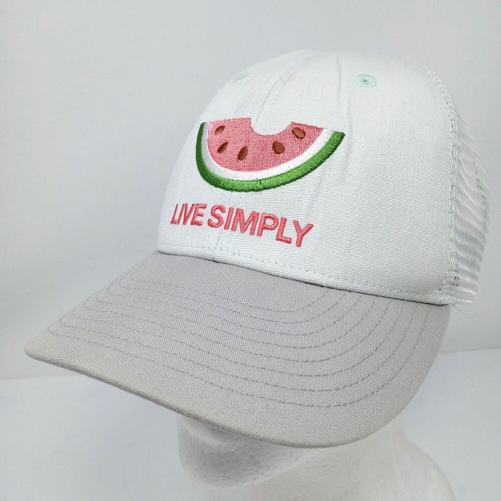 Patagonia Youth Live Simply Watermelon Mesh Snapback Hat Cap